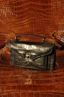 leather purse