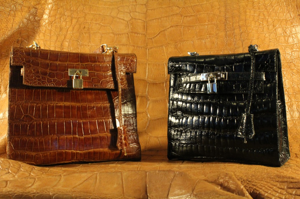 Hermes Kelly Pochette Blue Alligator Clutch Bag Review